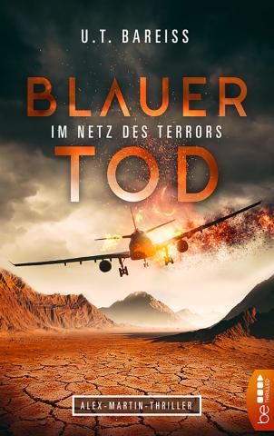 Coverdesign für U.T. Bareiss, Blauer Tod (be thrilled)