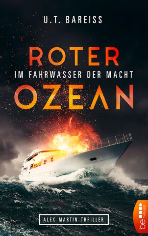 Coverdesign für U.T. Bareiss, Roter Ozean (be thrilled)