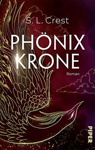 Coverdesign für S.L. Crest, Phönixkrone (Piper)