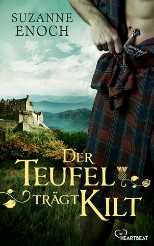 Coverdesign für Suzanne Enoch, Der Teufel trägt Kilt (beHeartbeat)