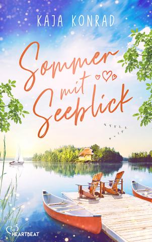 Coverdesign für Kaja Konrad, Sommer mit Seeblick (beHeartbeat)