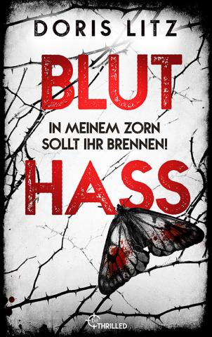 Coverdesign für Doris Litz, Bluthass (beThrilled)