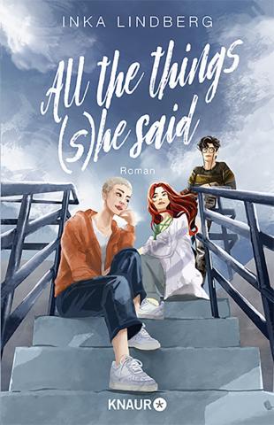 Coverdesign für Inka Lindberg, All the things (s)he said (DroemerKNAUR)